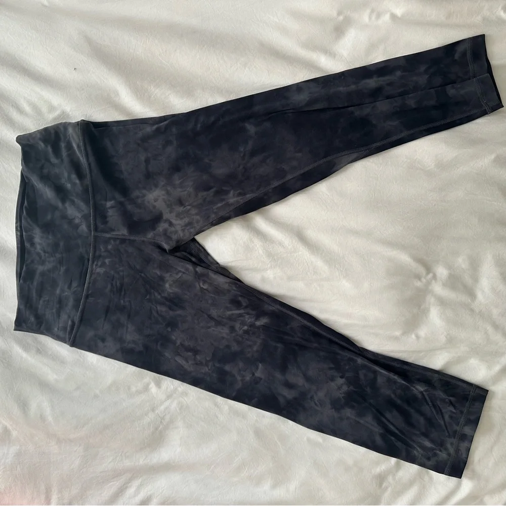 Lululemon Align High Rise DiamondDye Leggings pitch grey graphite - Picture 2 of 3